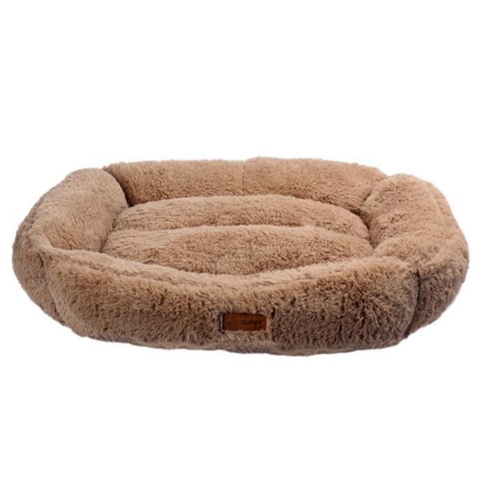 Dubex Brownie Dikdörtgen Kedi Köpek Yatağı Camel Medium