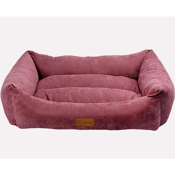 Dubex Cookie Kedi Köpek Yatağı Gül Kurusu Large