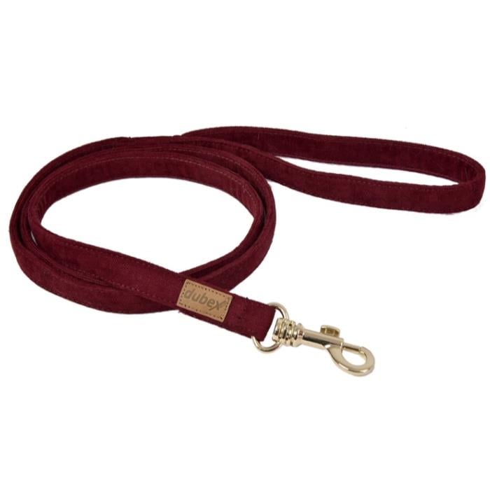 Dubex G-Dog Gezdirme Kayışı 20mm 120cm Bordo