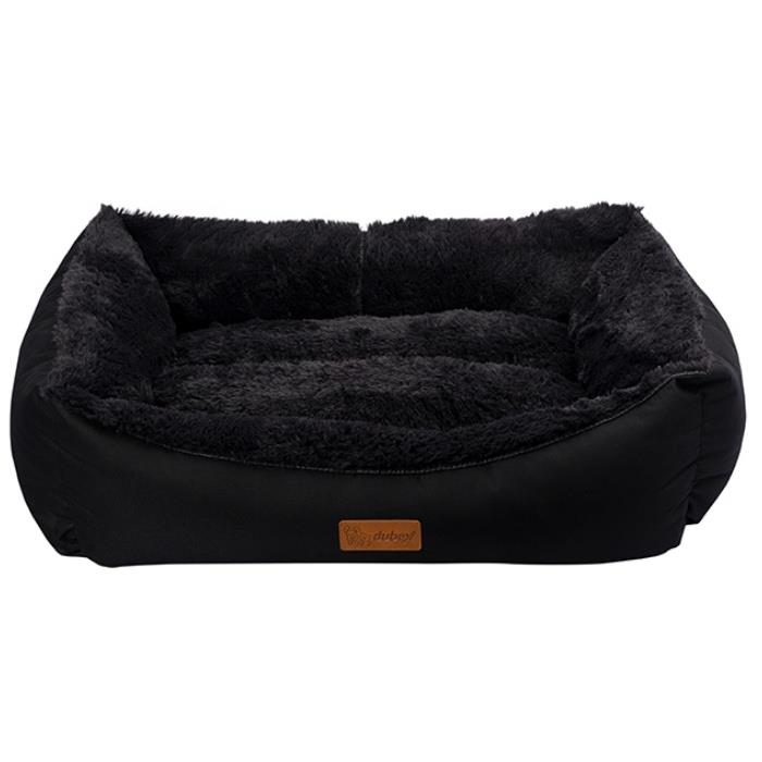 Dubex JellyBean Kedi Köpek Yatağı Siyah-Antrasit Gri XLarge