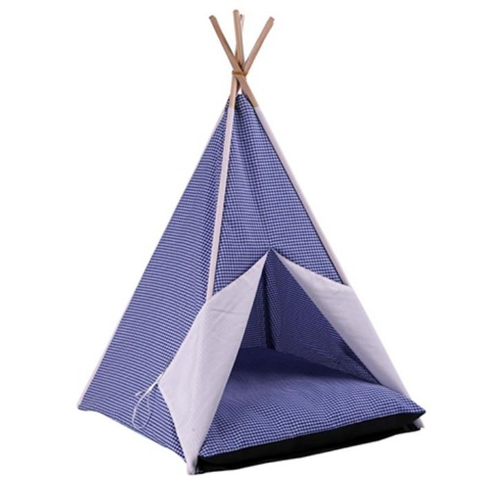 Dubex Mini Çadır Mavi Kareli