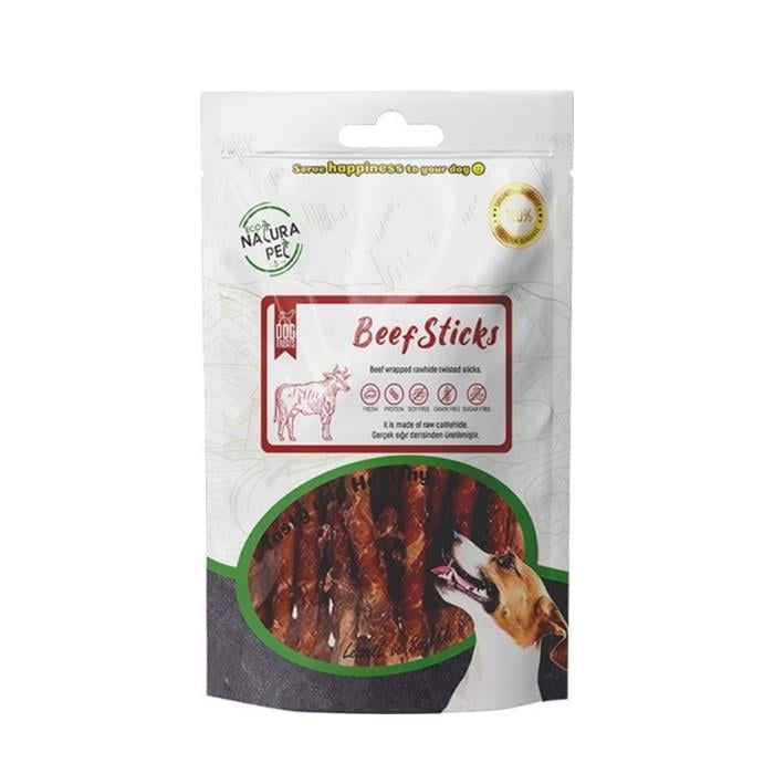 Eco Natura Pet Beef Sticks Biftekli Köpek Ödülü 75gr