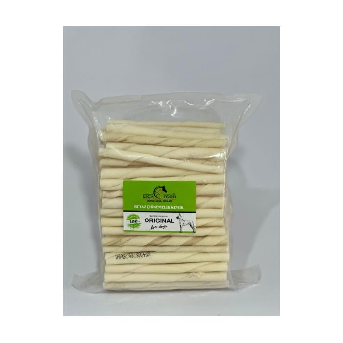 Esca Beyaz Burgu Kemik 12cm 100'lü 500gr