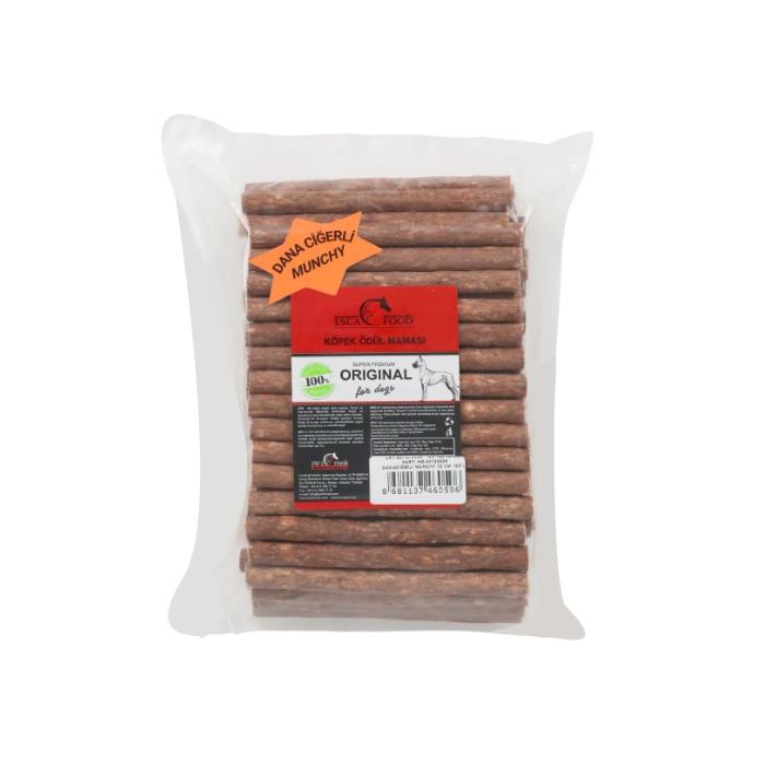 Esca Munchy Çubuk Dana Ciğerli 12cm 8gr 100'lü