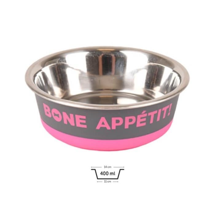 Flamingo Appetit Mama Kabı Fuşya 400ml 14cm