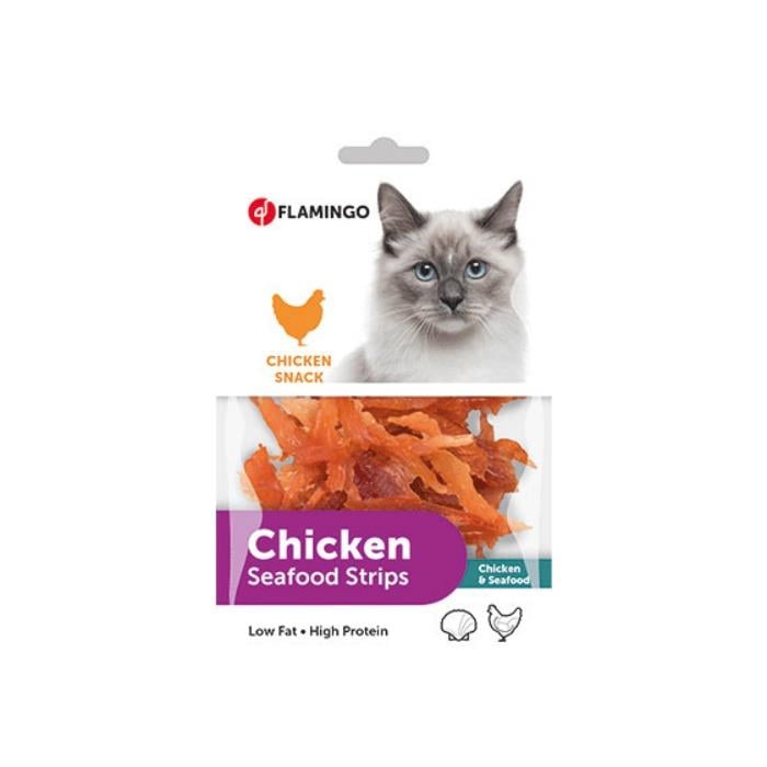 Flamingo Chicken Yumuşak Kedi Ödülü 85gr
