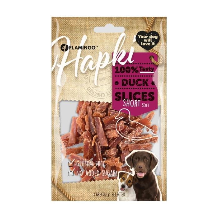 Flamingo Hapki Ördekli Dilim Glütensiz Köpek Ödülü 85gr