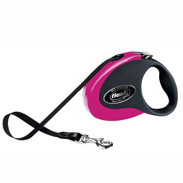 Flexi Collection 5m Medium Şerit Gezdirme Pembe