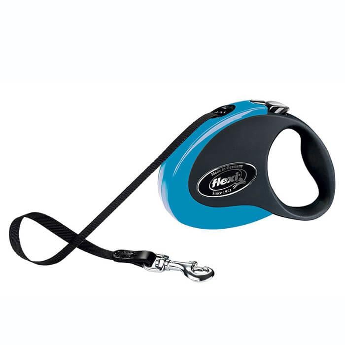 Flexi Collection 5m Medium Şerit Gezdirme Mavi
