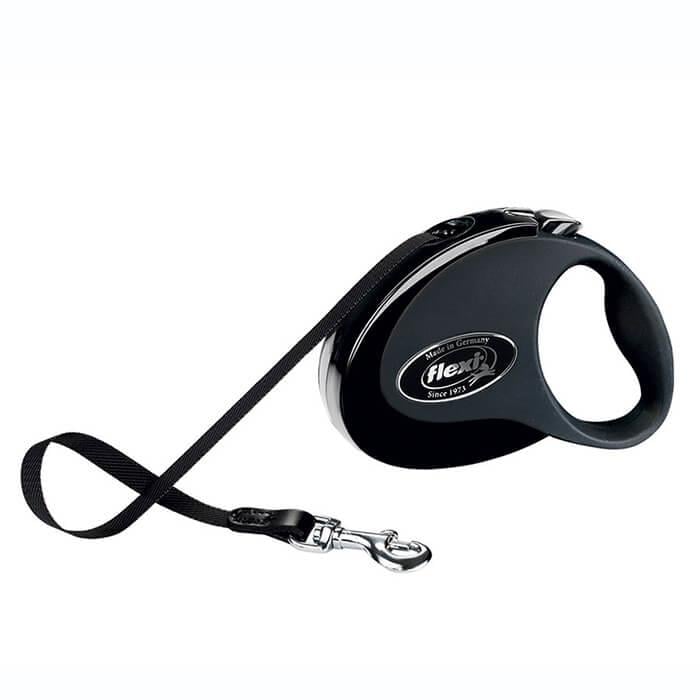 Flexi Collection Small 5m Şerit Gezdirme Siyah