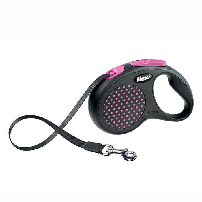 Flexi Desing Medium 5m Şerit Gezdirme Pembe