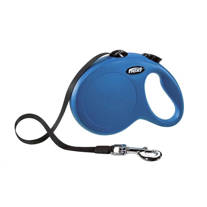 Flexi New Classic Large 5m Şerit Gezdirme Mavi