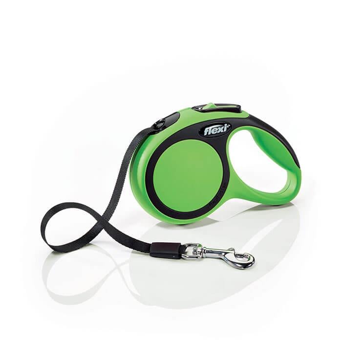 Flexi New Comfort Small 5m Şerit Gezdirme Yeşil