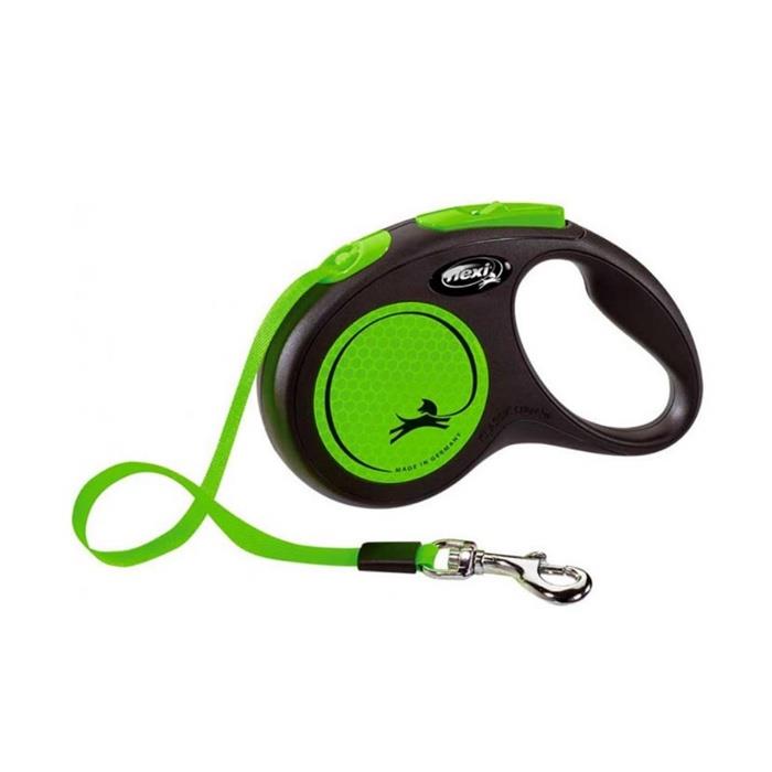 Flexi New Neon Small 5m Şerit Gezdirme Yeşil