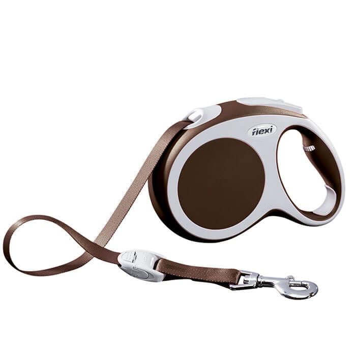Flexi Vario Large 5m Gezdirme Gri Kahve