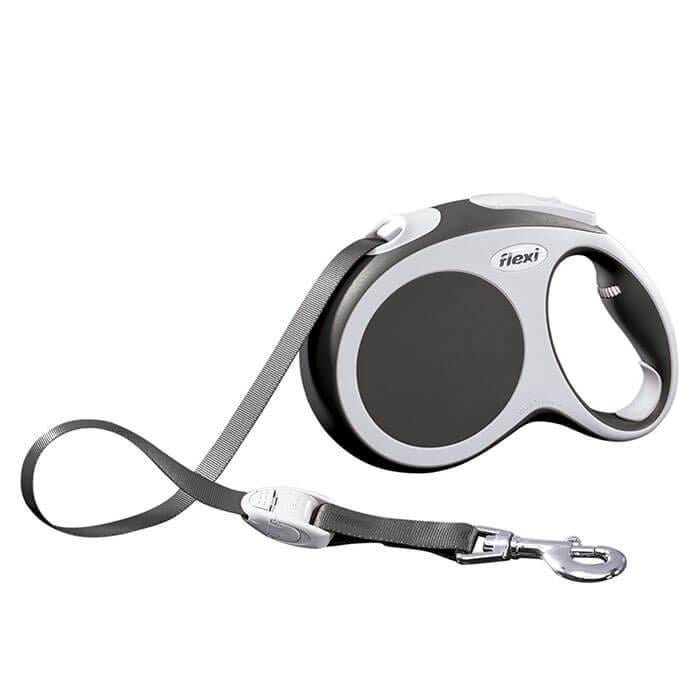 Flexi Vario Large 5m Şerit Gezdirme Gri