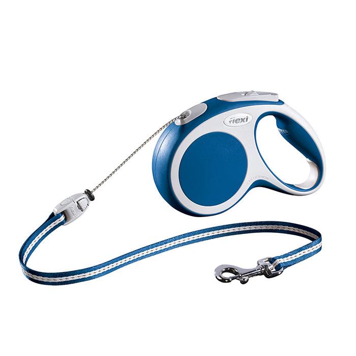 Flexi Vario Medium 5m İp Gezdirme Mavi