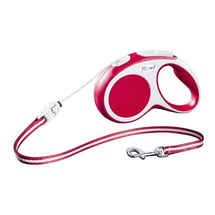 Flexi Vario Small 5m İp GezdirmeKırmızı