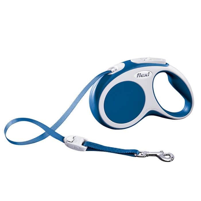Flexi Vario Small 5m Şerit Gezdirme Mavı