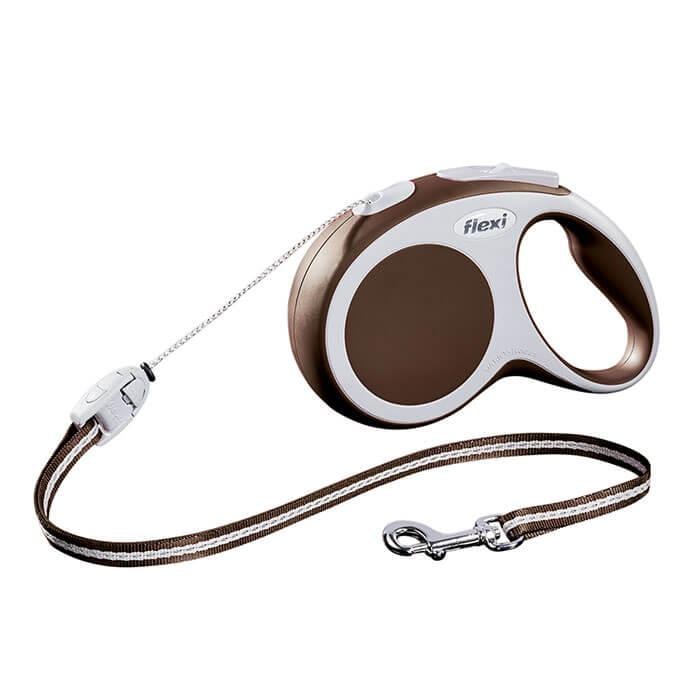 Flexi Vario Small 8m İp Gezdirme Kahve