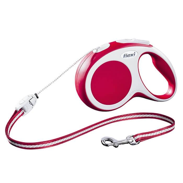 Flexi Vario Small 8m İp Gezdirme Kırmızı