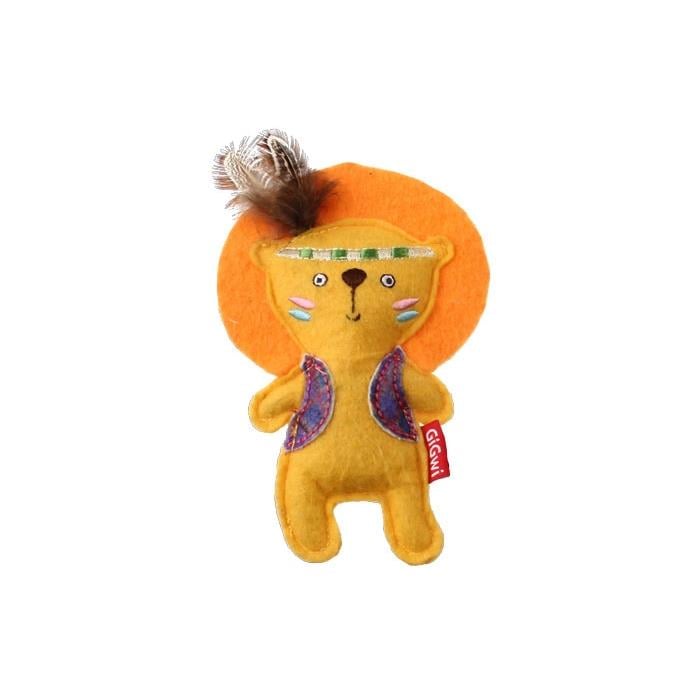 Gigwi Catnipli Aslan Peluş Kedi Oyuncağı 7234