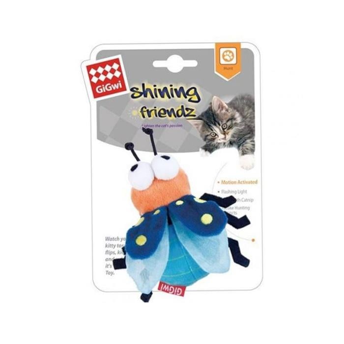 Gigwi Catnipli Işıklı Arı Kedi Oyuncağı