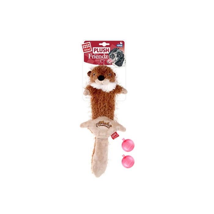 Gigwi Plush Friendz Tüylü Sincap Köpek Oyuncağı 6253