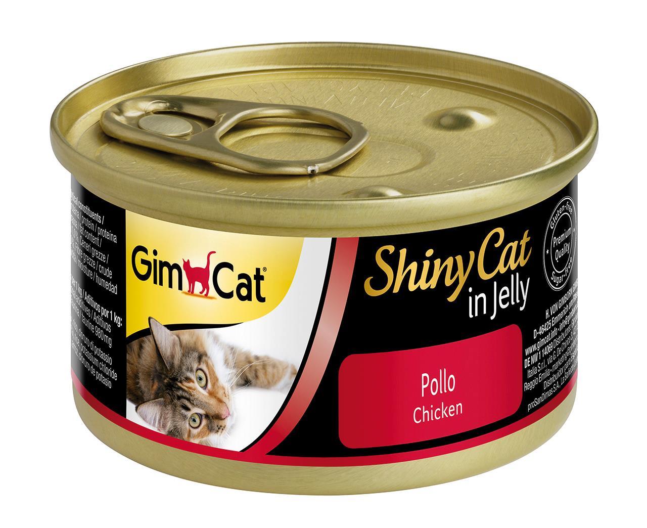 GimCat Shinycat Konserve Kedi Maması - Tavuklu 70gr