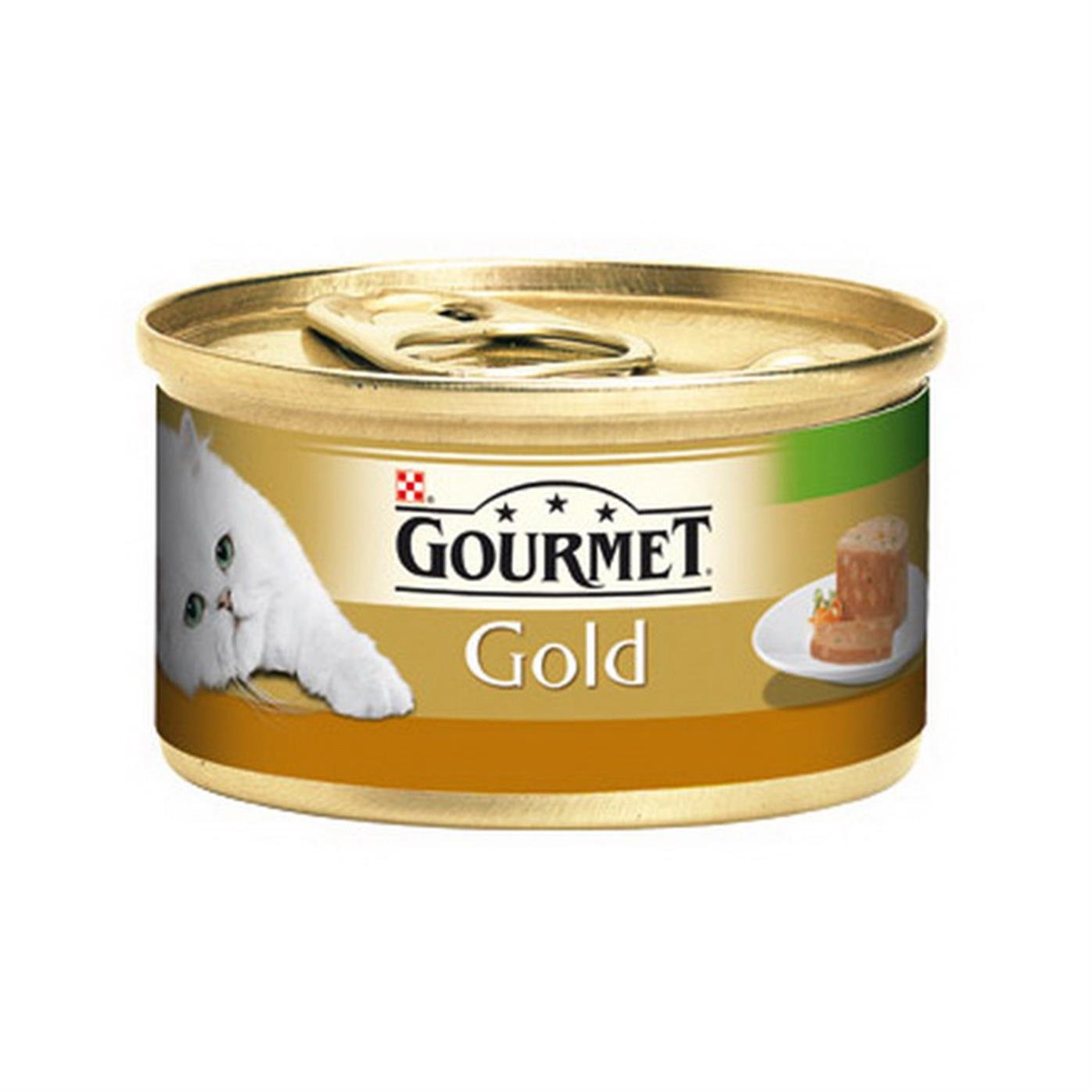 Gourmet Gold Kıyılmış Ördek&Havuç&Ispanak 85gr Yaş Kedi Konservesi