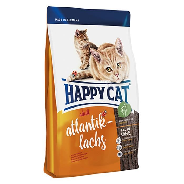 Happy Cat Atlantic Lachs 10 Kg Somonlu Yetişkin Kuru Kedi Maması