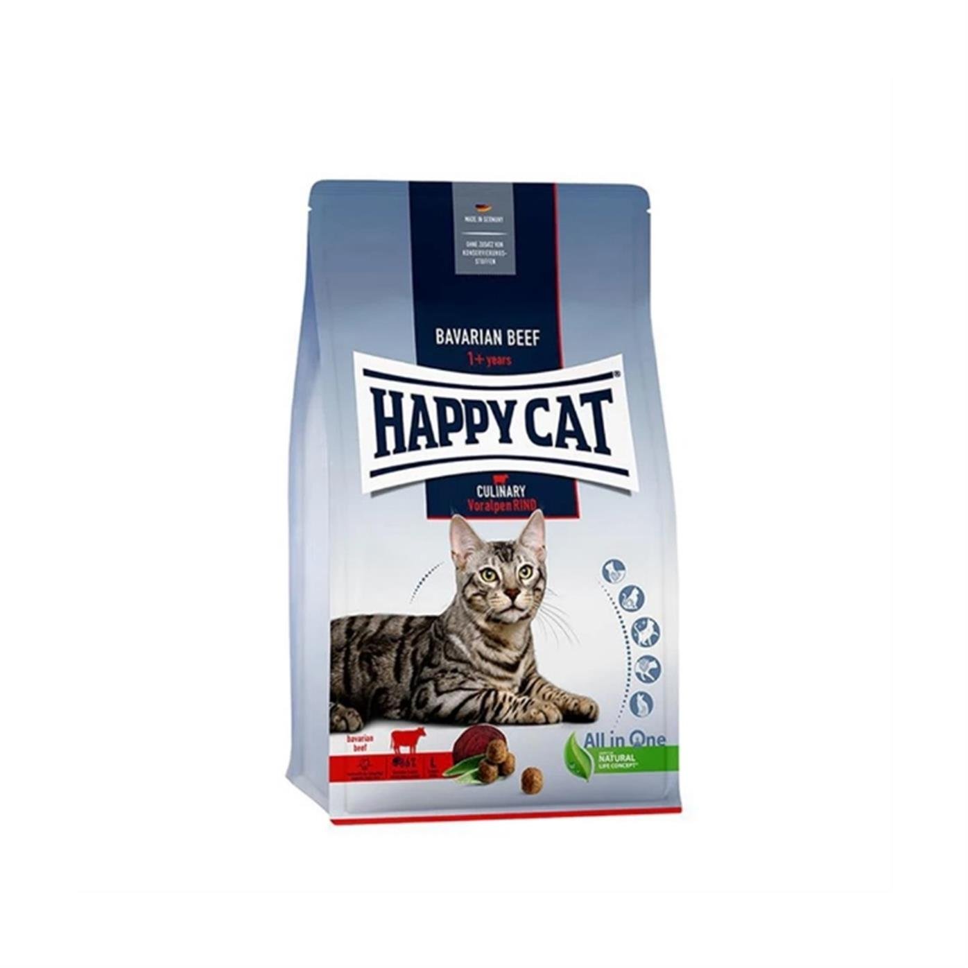 Happy Cat Culinary Voralpen Rind 4 Kg Kedi Maması