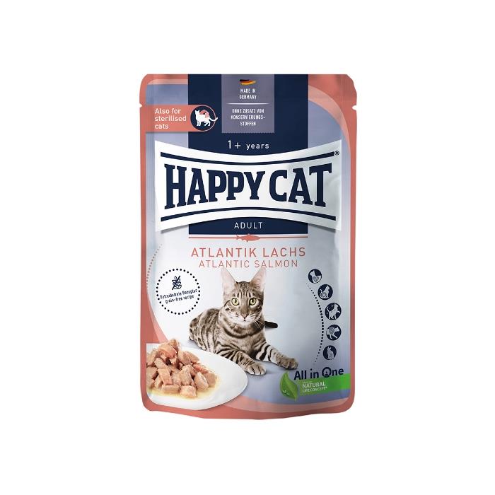 Happy Cat MIS Culinary Atlantik Lachs (SOMONLU) 85g