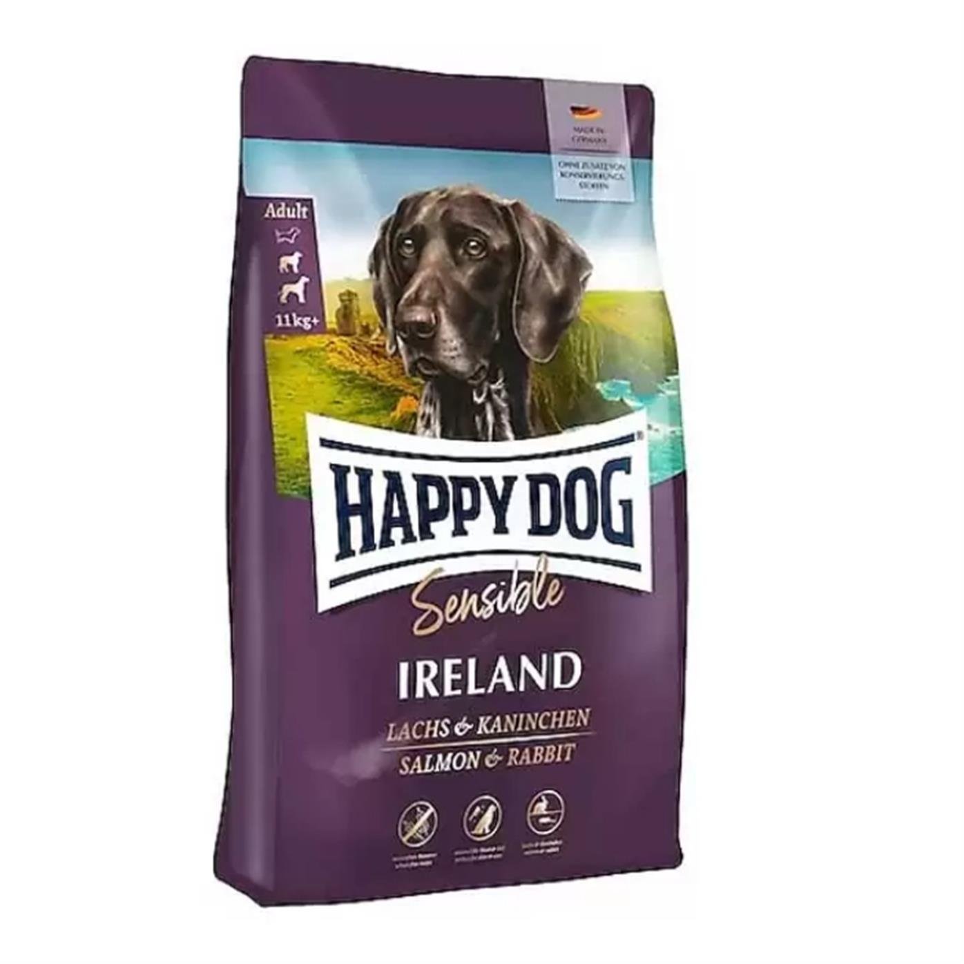 Happy Dog Irland 12.5 Kg Somon ve Tavşanlı Kuru Köpek Maması