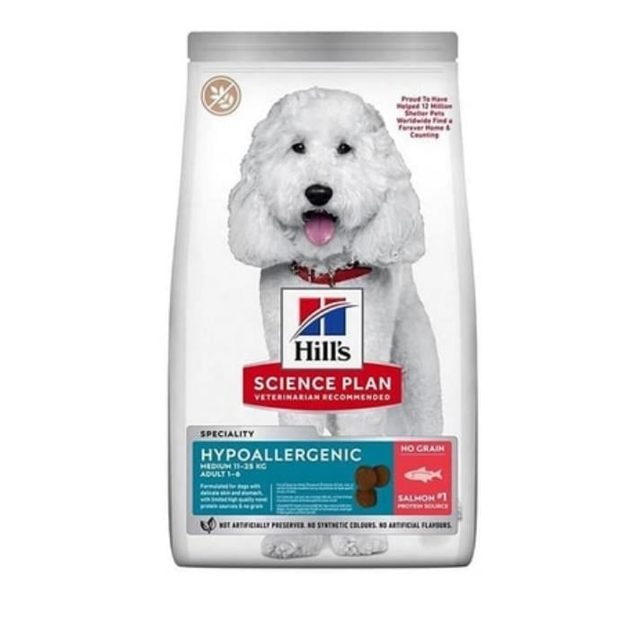 Hill's Somonlu Hypo-Allergenic 12 Kg Medium Yetişkin Köpek Maması
