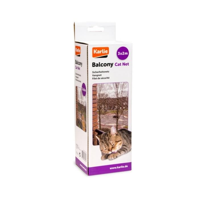 Karlie Kedi için Balkon Ağı 3x2m