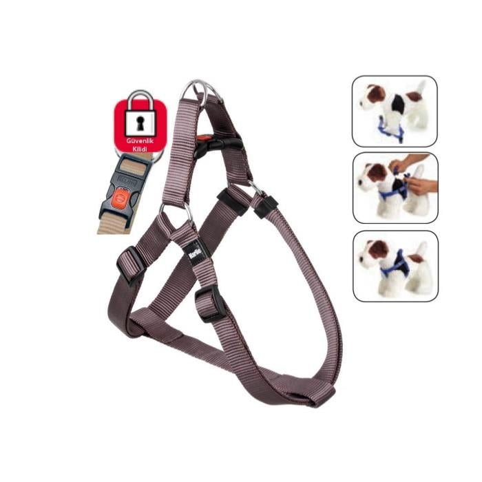 Karlie Kilitli Göğüs Tasma S 25-45cm Gri