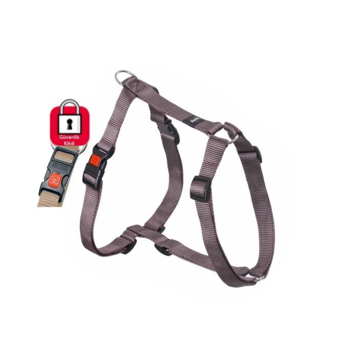 Karlie Kilitli Göğüs Tasma S 35-50cm Gri
