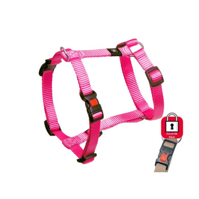 Karlie Kilitli Göğüs Tasma XS 25-40cm Kırmızı