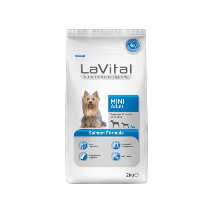 Lavital Somon Balıklı 1.5 Kg Mini Yetişkin Kuru Köpek Maması
