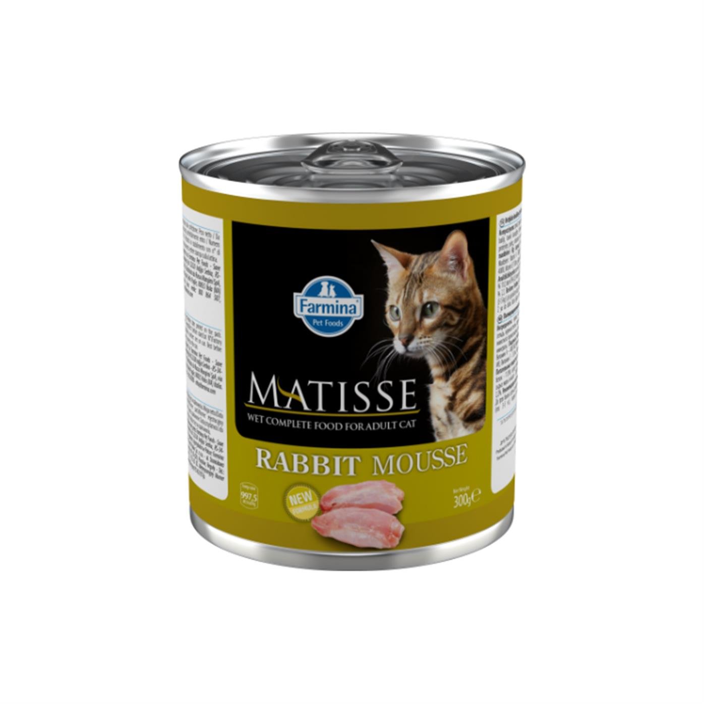 Matisse Mousse Tavşanlı 300gr Yaş Kedi Konservesi