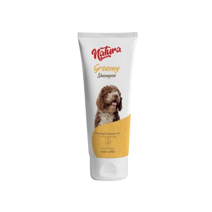 Natura Groomy Shampoo - Uzun Tüylü Köpekler İçin Şampuan 250 Ml