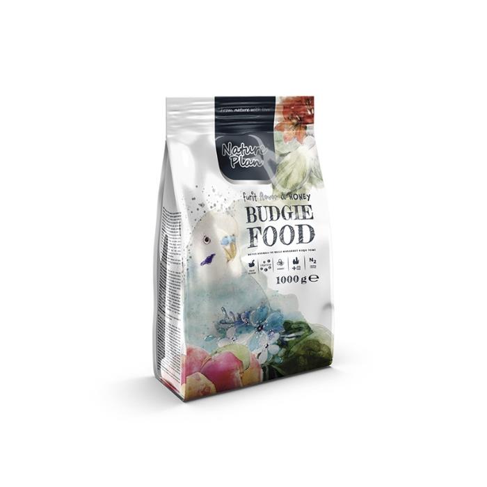 Nature Plan Meyve Aromalı ve Ballı Muhabbet Kuşu Yemi 1000gr