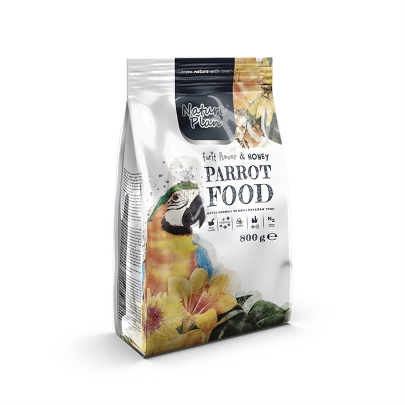 Nature Plan Papağan Yemi 800 Gr