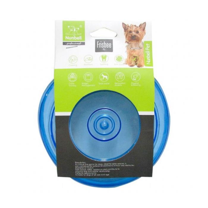 Nunbell Köpek Plastik Frizbi Şeffaf