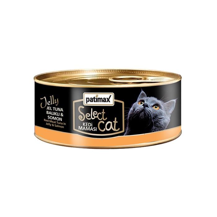 Patimax Tuna Balıklı Somonlu Yaş Kedi Maması 85g