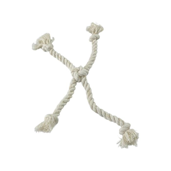 Pet Comfort At-getir ve Diş Kaşıma Köpek Oyuncağı, 100% Pamuk, 20cm