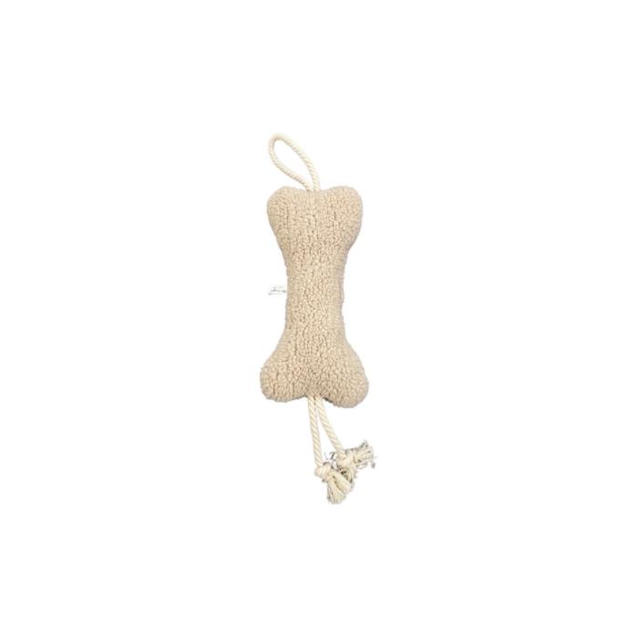 Pet Comfort İpli Peluş Kemik Kahverengi 30cm