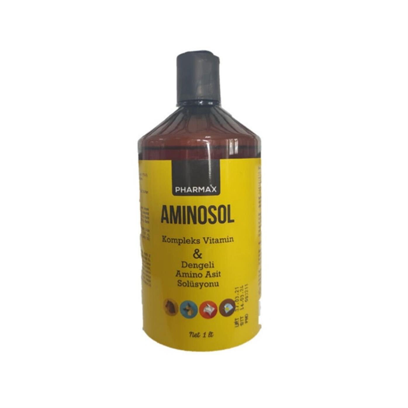 Pharmax Canvit Aminosol Kedi, Köpek, Kuş Vitamin Ve Aminoasit Solüsyonu  1000ml