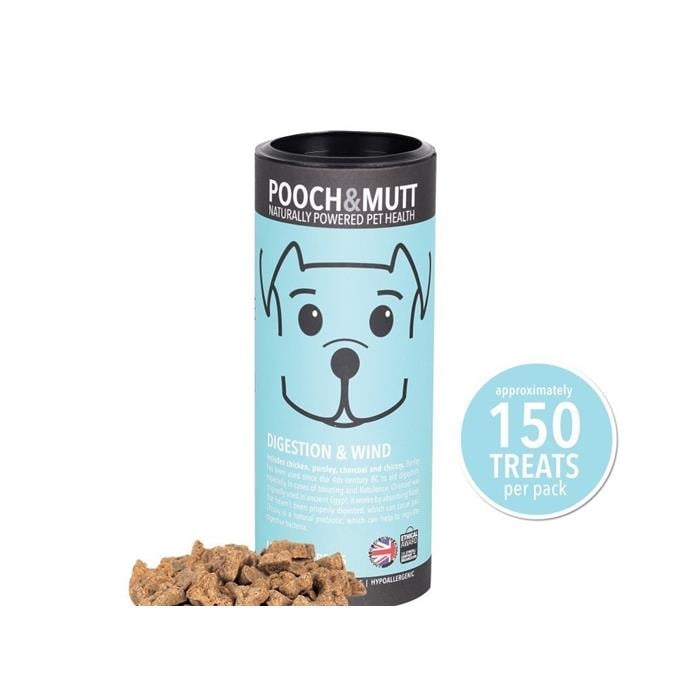 Pooch&Mutt Digestion Wind Hassas Sindirim Sistemli Doğal Köpek Ödülü 125gr